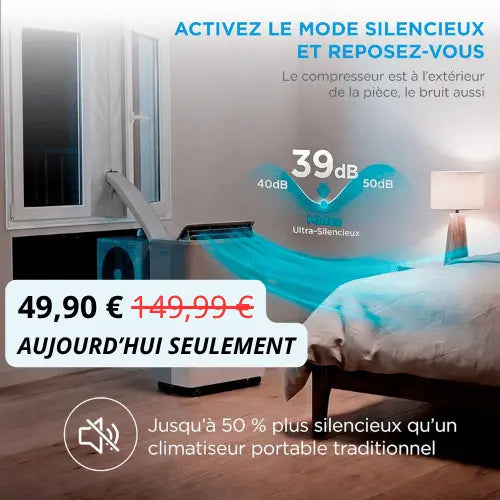 Midea PortaSplit - Refroidit comme une clim fixe, se branche comme un ventilateur