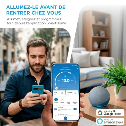 Midea PortaSplit - Refroidit comme une clim fixe, se branche comme un ventilateur
